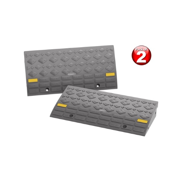 Fleming Supply Set of 2 Curb Ramps, 4-ton Capacity for Cars, Vehicles, Trucks, RV, ATVs, Motorcycles, Hand Trucks 742439YZO - main